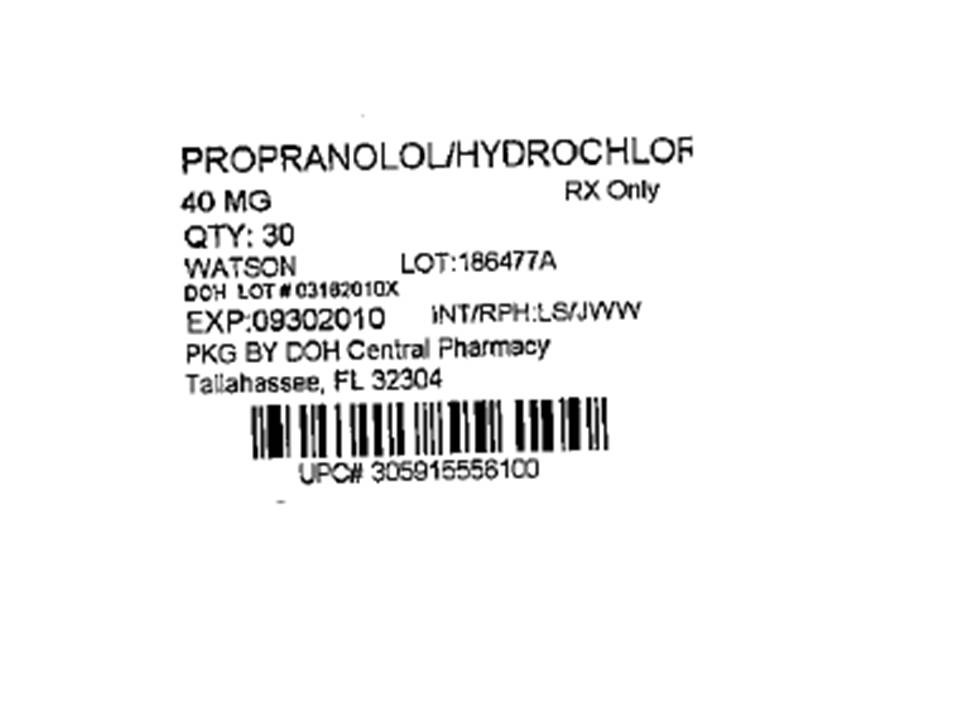 Propranolol Hydrochloride